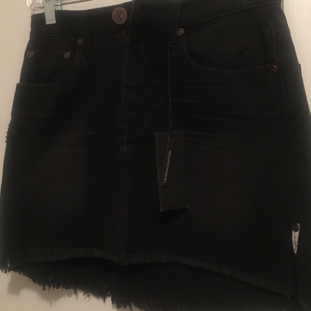 One teaspoon 2020 high waist black mini skirt